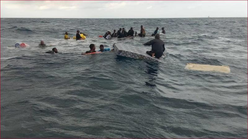 KCGS responders rescued 40 people onboard a vessel that capsized at the Kenyan coast.